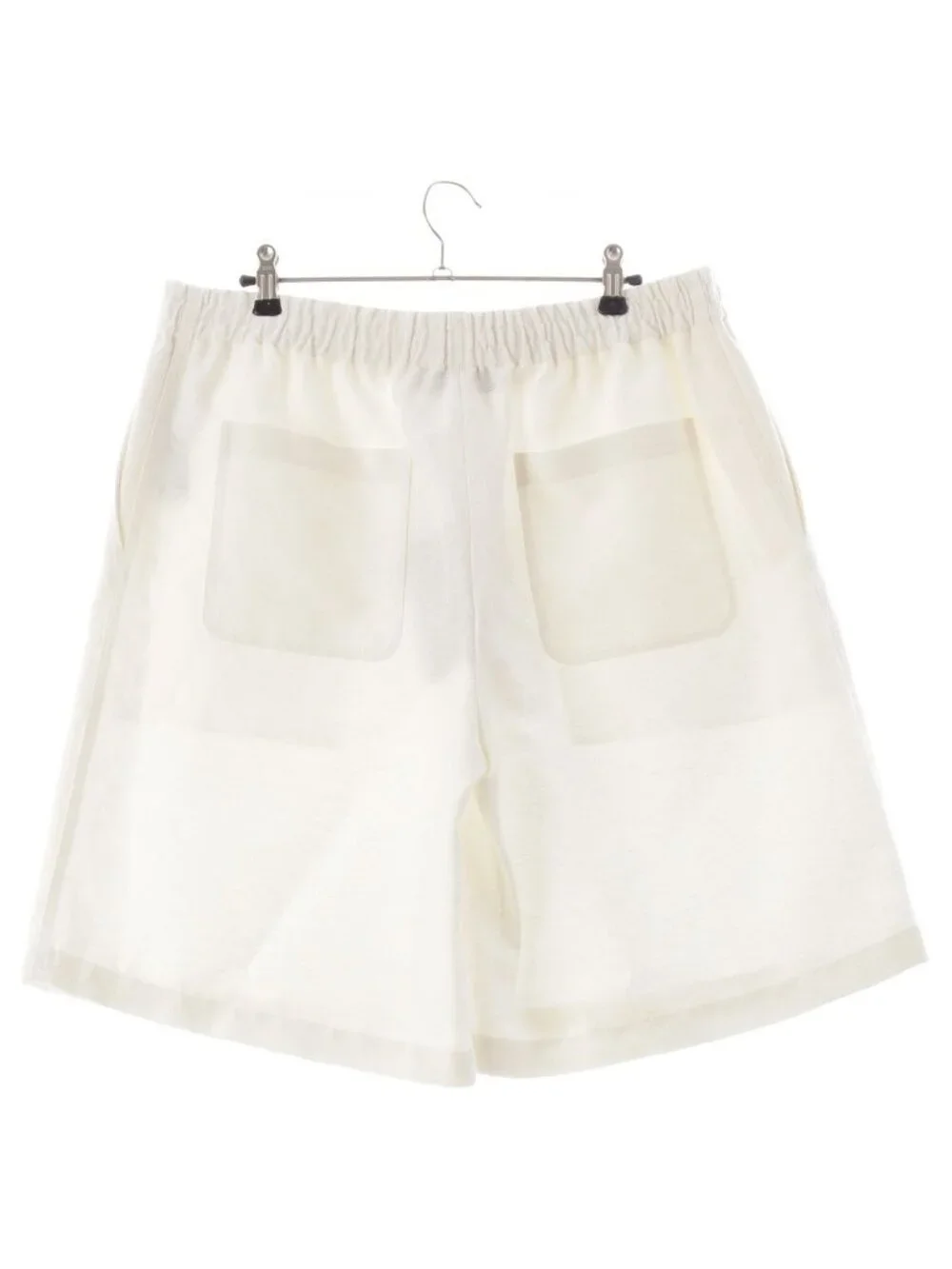 Gucci Linen Blend GG Shorts White 50